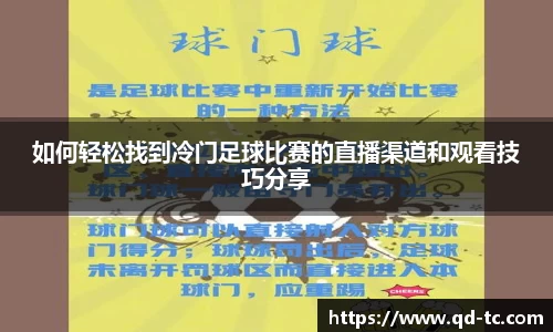 如何轻松找到冷门足球比赛的直播渠道和观看技巧分享